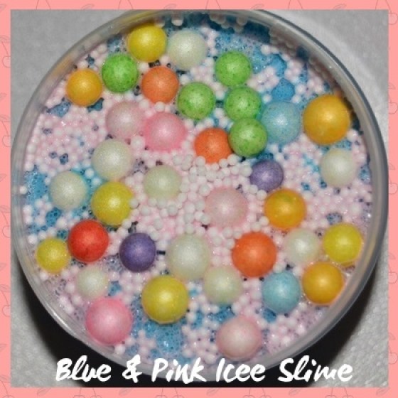 ICES022 Blue and Pink Icee Slime Pic 1  after selected from Category